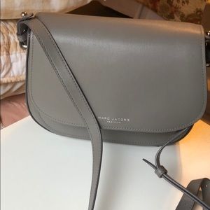 Marc Jacobs Medium Gray Saddle Bag